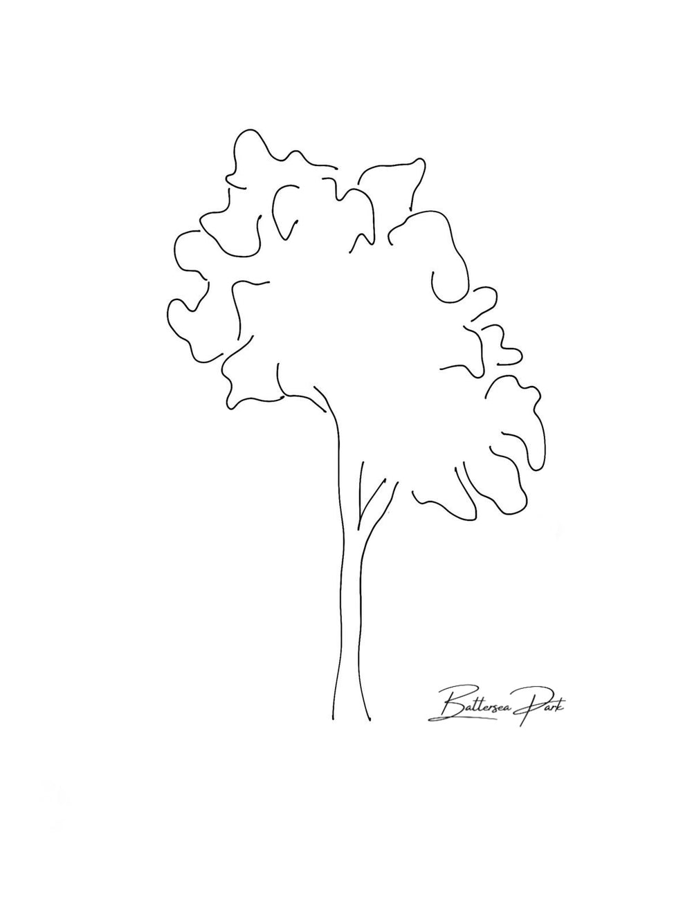 refined tree outline, battersea park, root 01 final design
